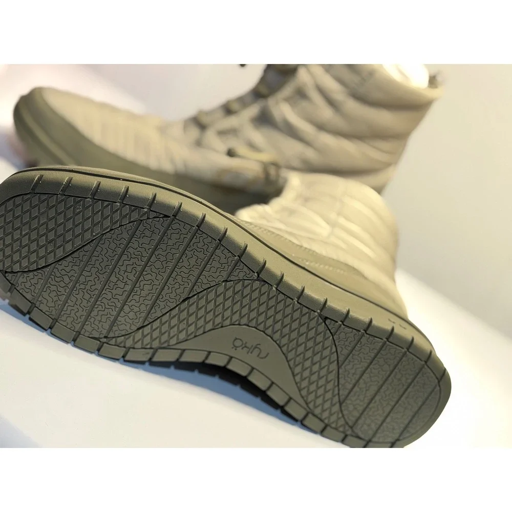 Ryka Winter Boots Green Water Repellent‎ Adjustable Toggle Sol Abbey Green 10